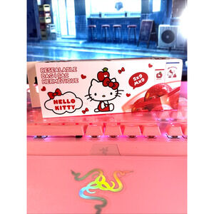 Hello Kitty Zip Food Bag Miniso Reusable  18 Pack Small Medium Apple 2023 Sanrio